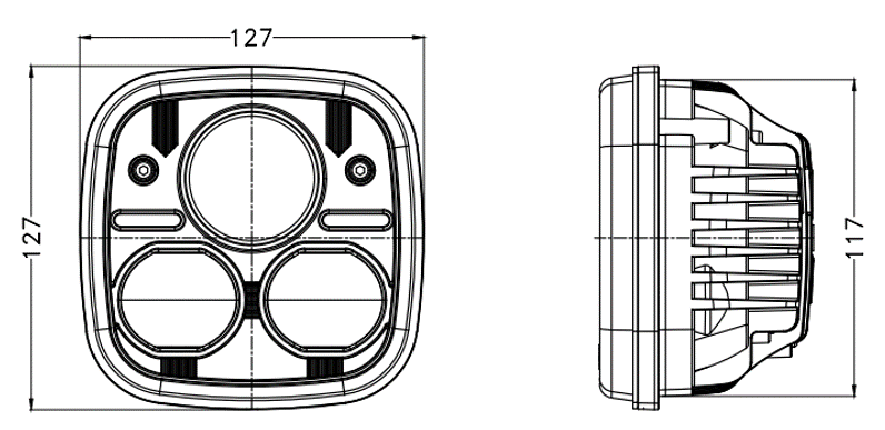LED-AJOVALO JOHN DEERE 30-SRJ PREMIUM