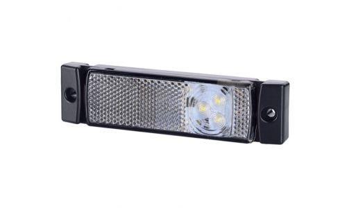 LED-ETUÄÄRIVALO VALK. 12/24V P254 x L24 x K18 MM