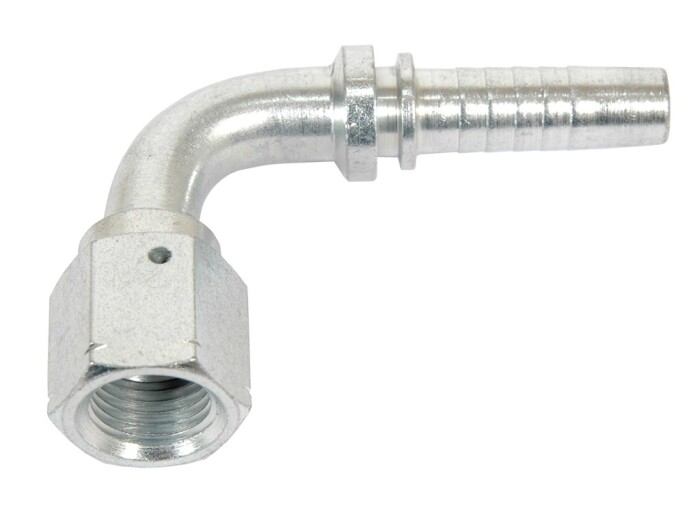 Letkuliitin JIC 90° sk
