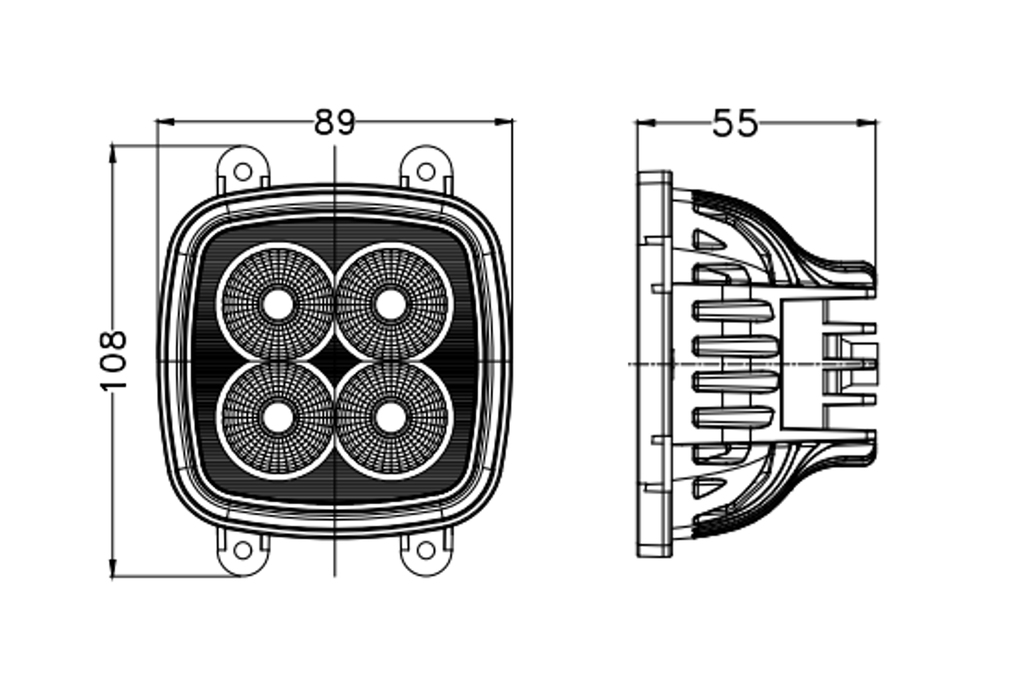 LED-TYÖVALO JOHN DEERE 30-SRJ PREMIUM