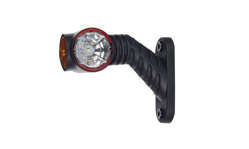 LED-KUMIVARSIVALO 125MM VASEN PUN./KELT./VALK. 12/24V