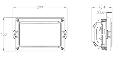 REVON LED-AJOVALO VOLVO BM 30/40W