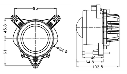 REVON LED-AJOVALO (LÄHIVALO) JOHN DEERE 60W