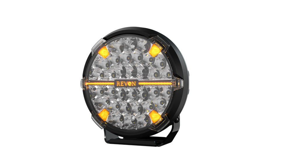REVON LED-LISÄVALO 9” COMBO 160W PARKKI+VAROITUSVALO