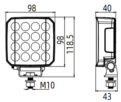 REVON LED-TYÖVALO 64W