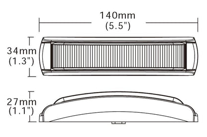 REVON LED-VAROITUSVALO KAAREVA 9-30V