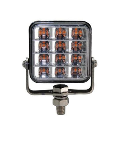 LED-VAROITUSVALO 12xteholed 10-30V TASO/JALKAKIINNITYS