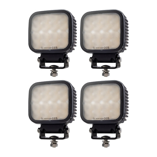 Revon 126W LED-työvalo, 4 kpl paketti