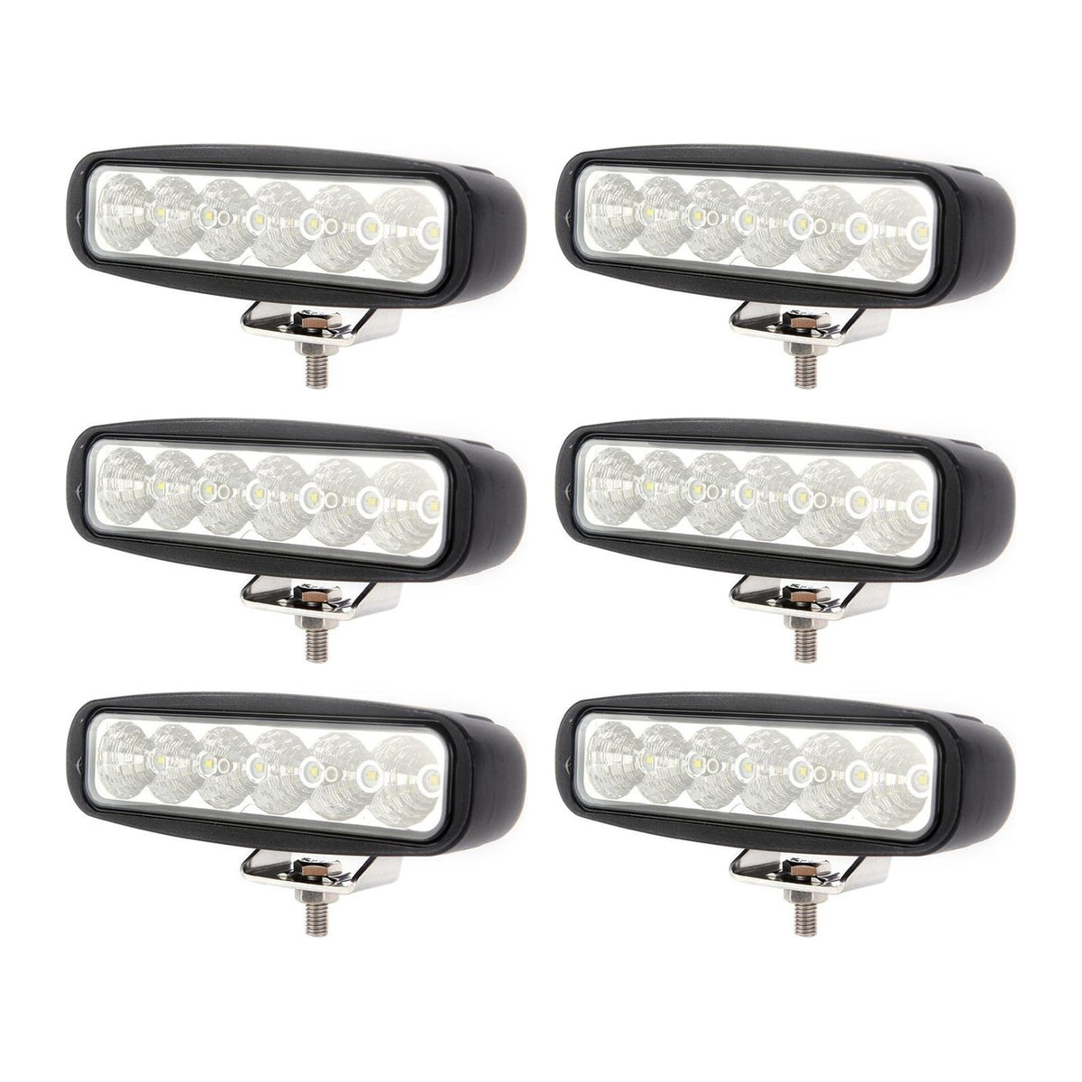 Revon 30W LED-työvalo, 6 kpl paketti