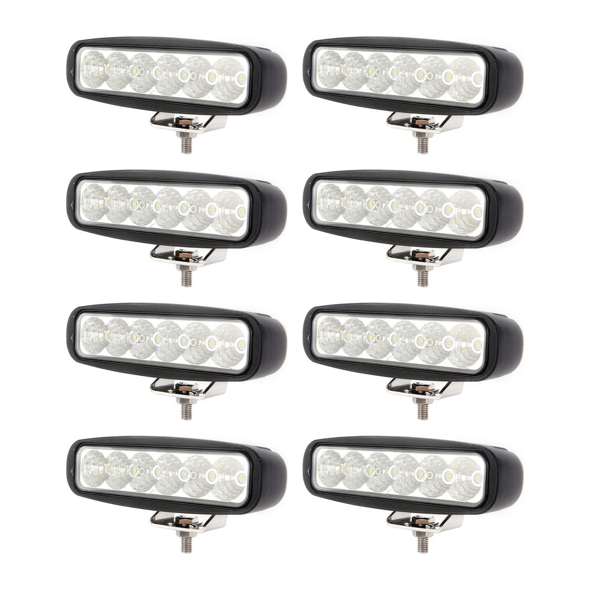Revon 30W LED-työvalo, 8 kpl paketti