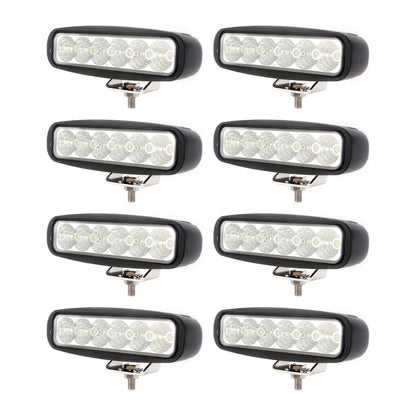 Revon 30W LED-työvalo, 8 kpl paketti