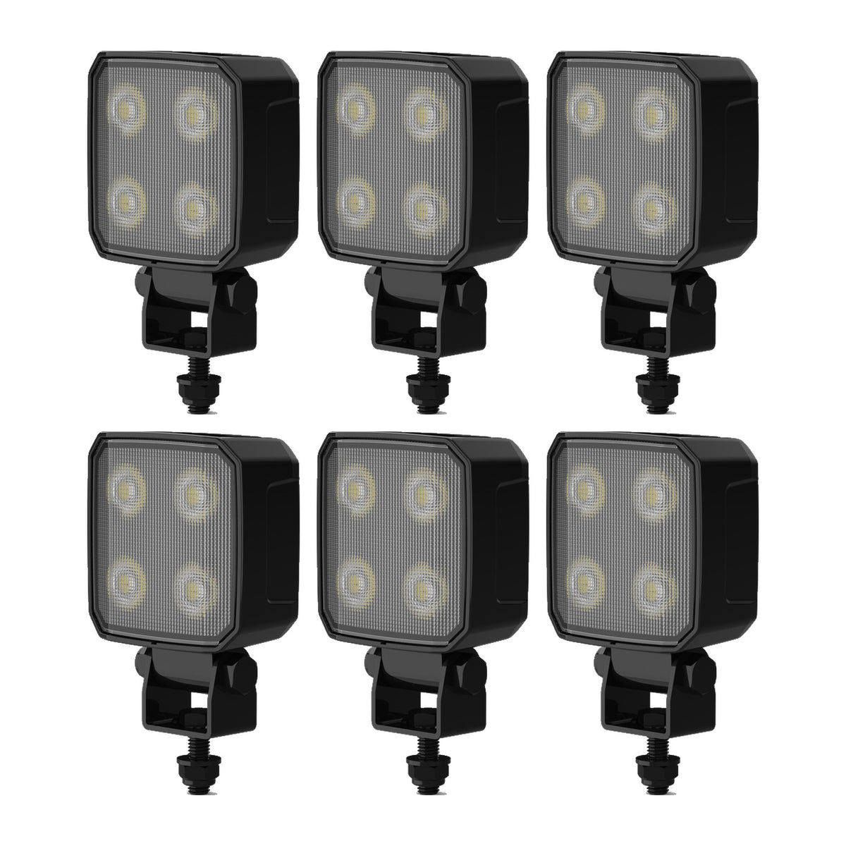 Revon 40W LED-työvalo, 6 kpl paketti