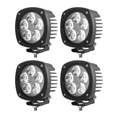 Revon 50W 4800lm LED-työvalo, 4 kpl paketti