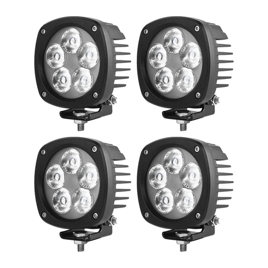 Revon 50W 4800lm LED-työvalo, 4 kpl paketti
