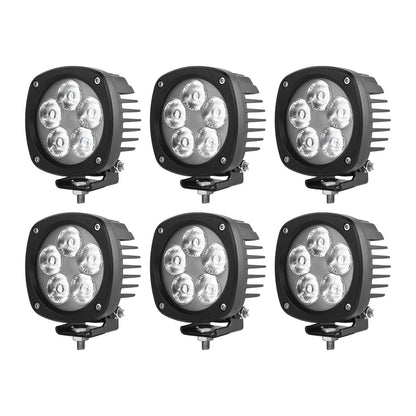Revon 50W 4800lm LED-työvalo, 6 kpl paketti