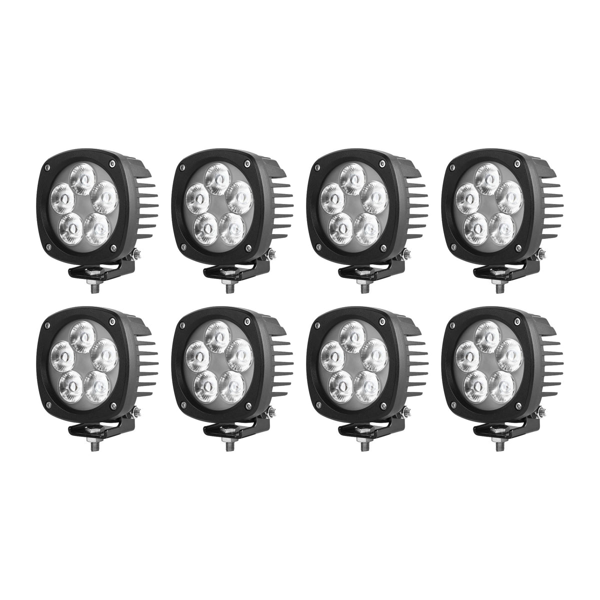 Revon 50W 4800lm LED-työvalo, 8 kpl paketti