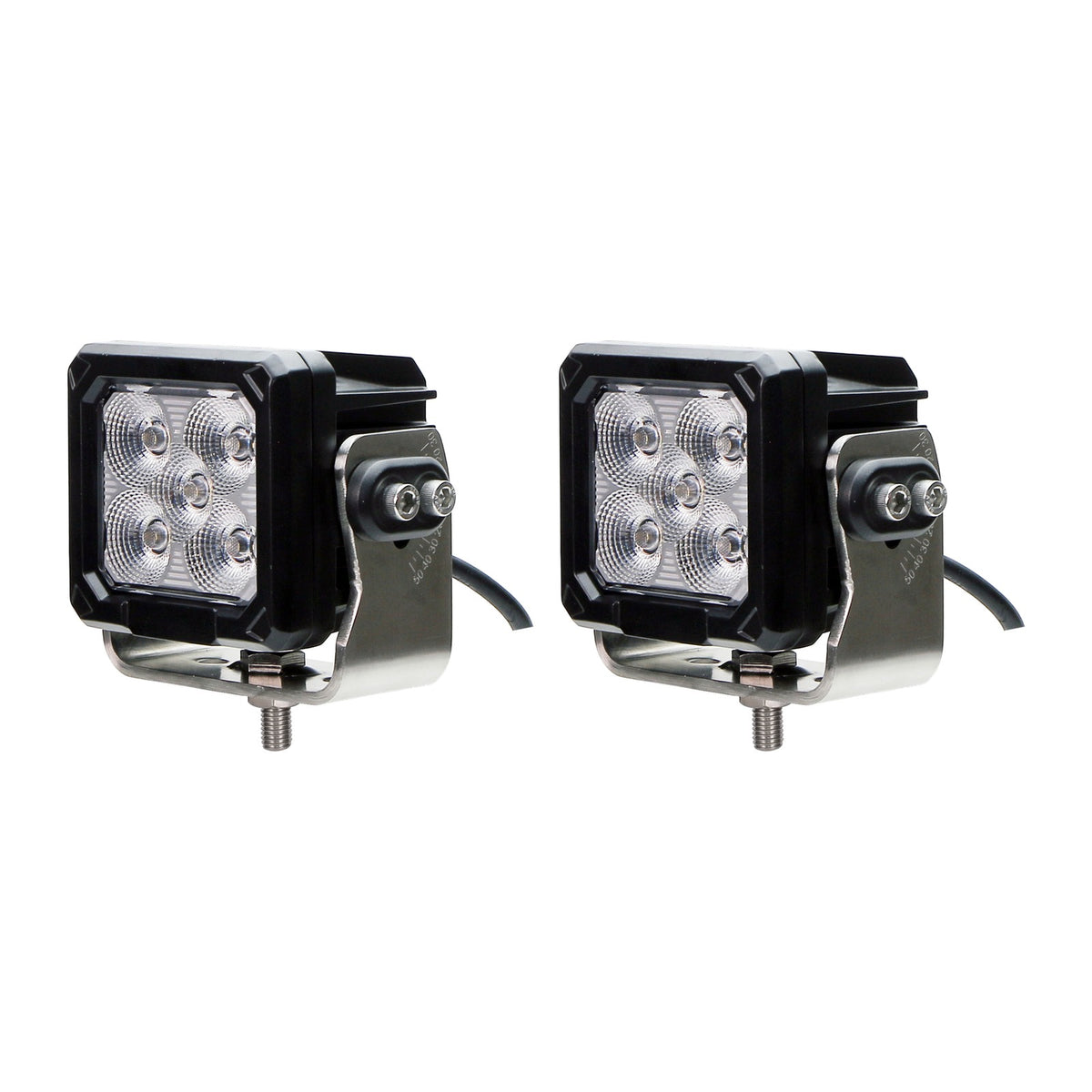 Revon 50W HD LED-työvalo, 2 kpl paketti