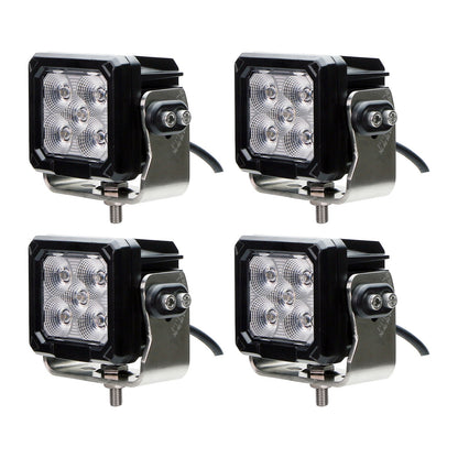 Revon 50W HD LED-työvalo, 4 kpl paketti