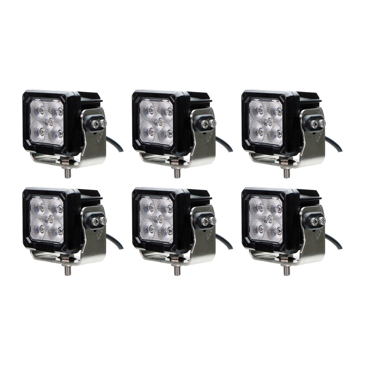 Revon 50W HD LED-työvalo, 6 kpl paketti