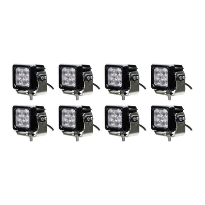 Revon 50W HD LED-työvalo, 8 kpl paketti