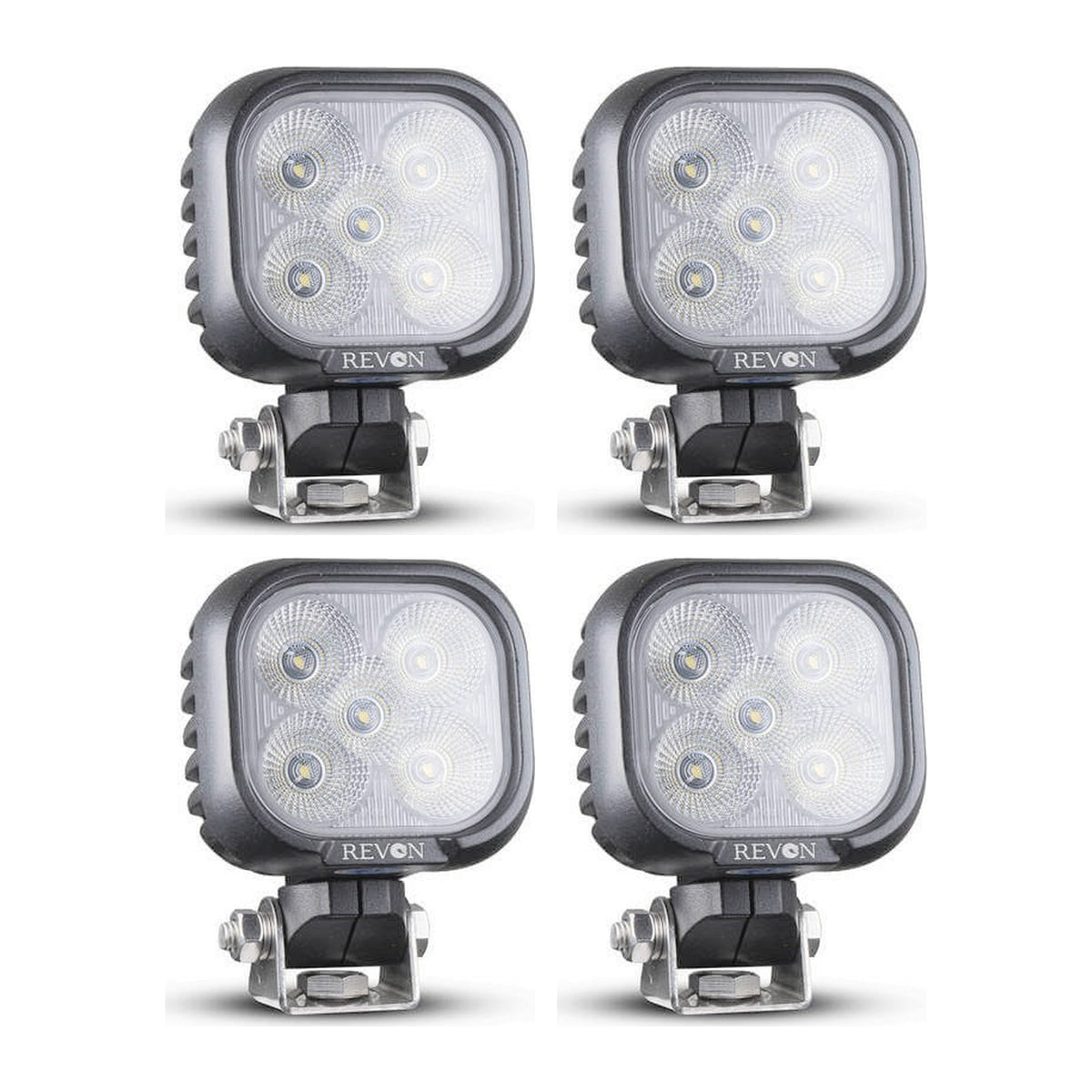Revon 50W LED-työvalo, 4 kpl paketti