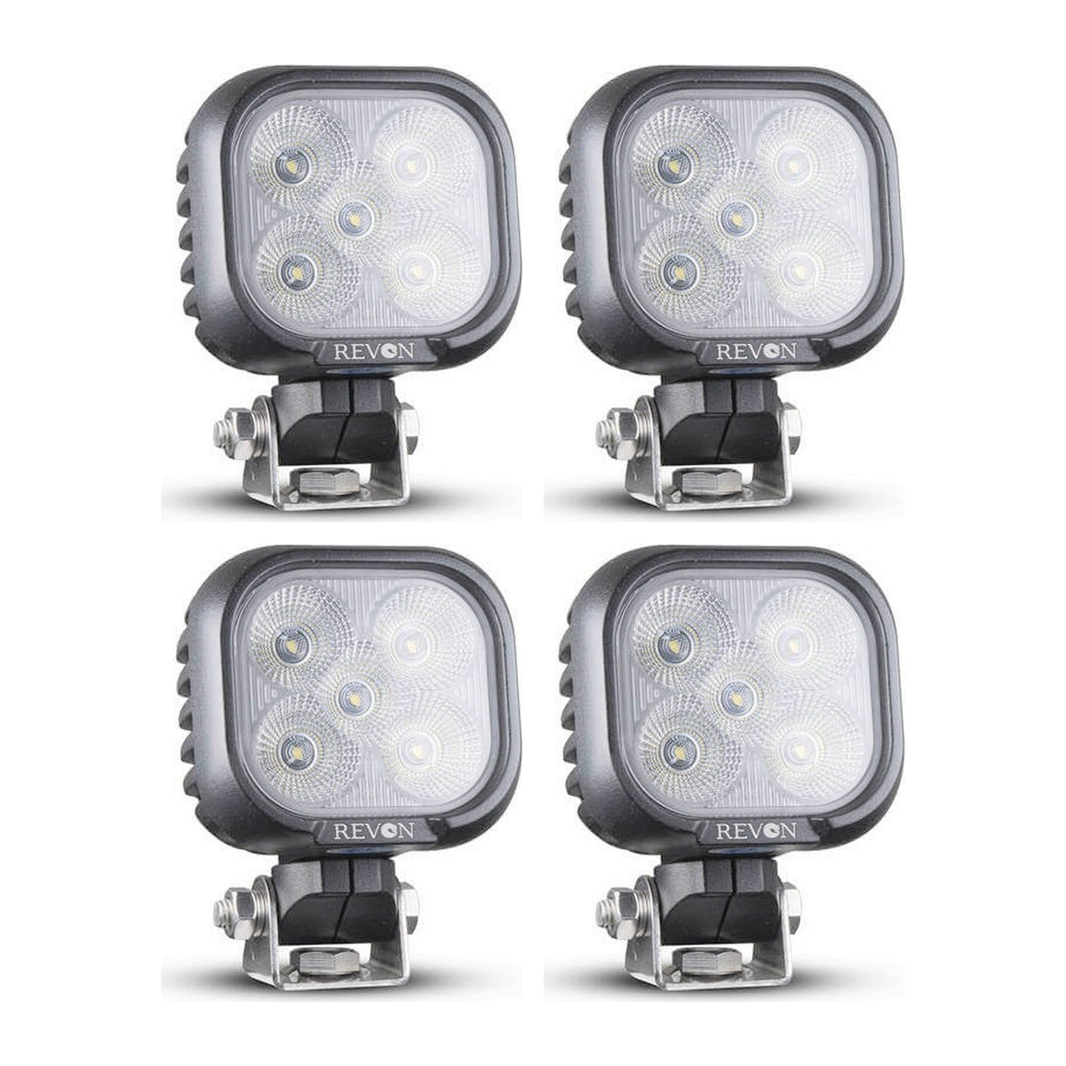 Revon 50W 6000K LED-työvalo, 4 kpl paketti