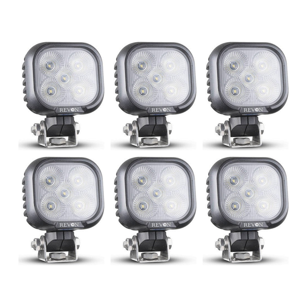 Revon 50W LED-työvalo, 6 kpl paketti
