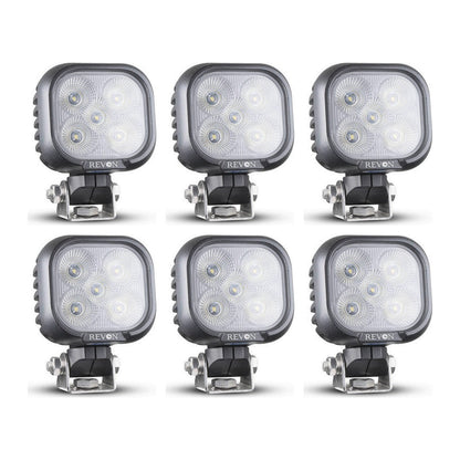 Revon 50W LED-työvalo, 6 kpl paketti
