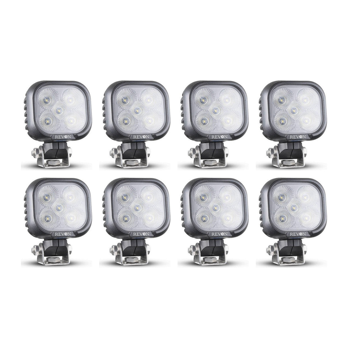 Revon 50W LED-työvalo, 8 kpl paketti