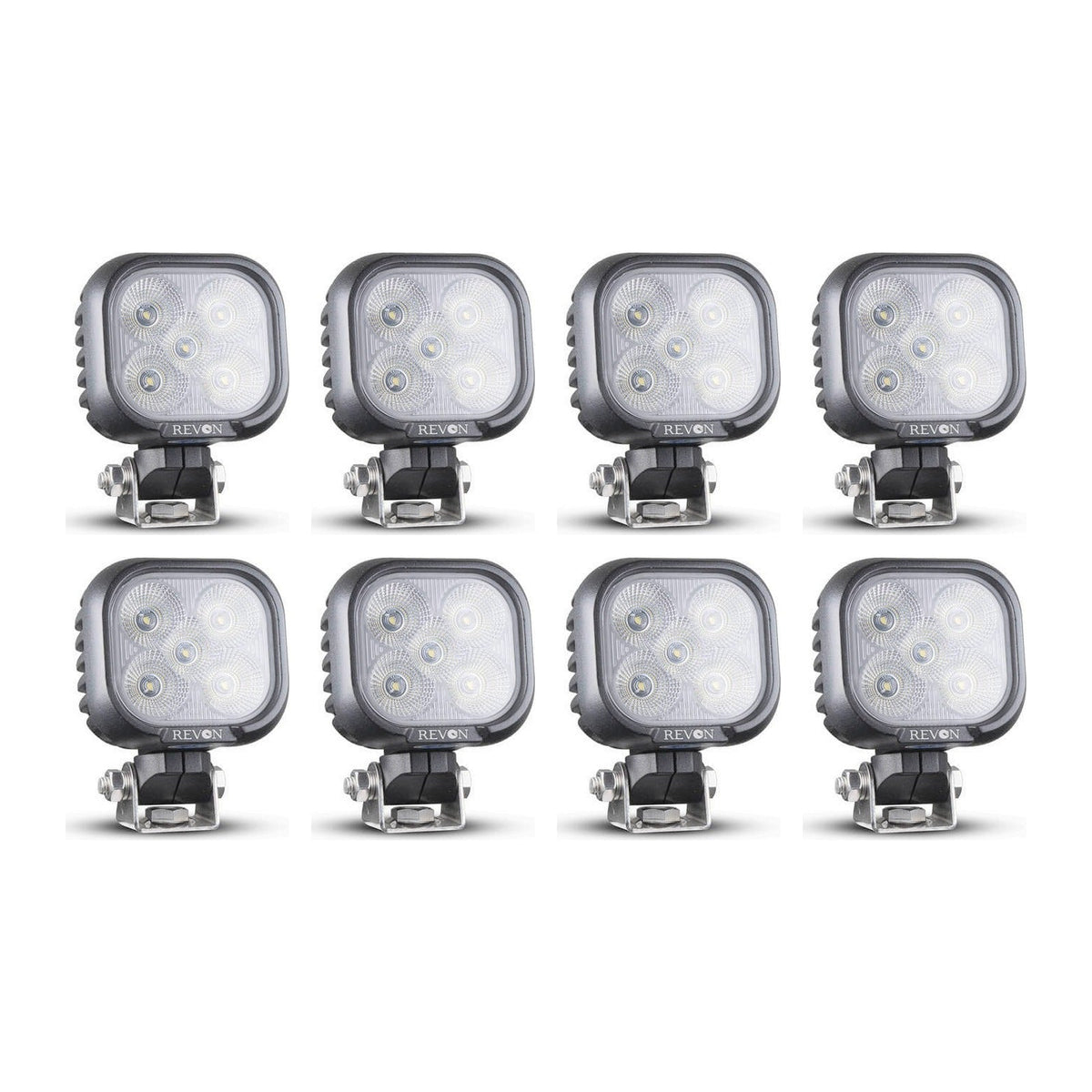 Revon 50W 6000K LED-työvalo, 8 kpl paketti