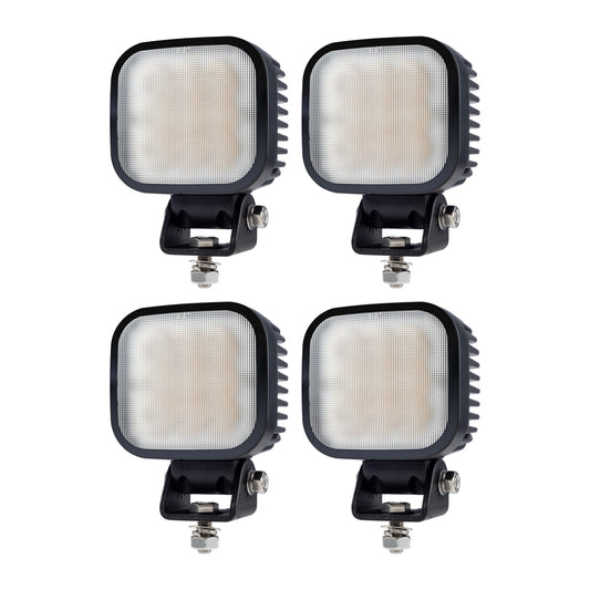 Revon 63W CRI>95 LED-työvalo, 4 kpl paketti