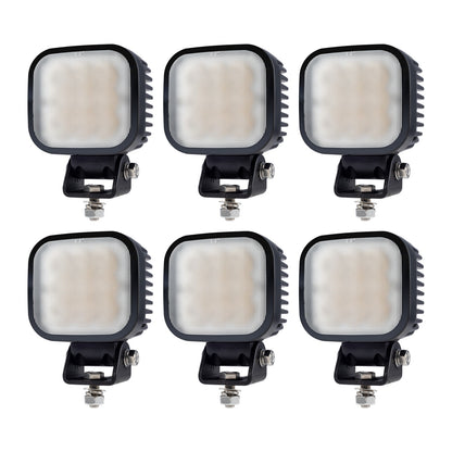 Revon 63W CRI>95 LED-työvalo, 6 kpl paketti