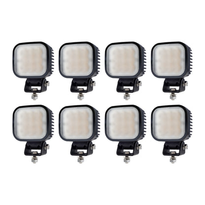 Revon 63W CRI>95 LED-työvalo, 8 kpl paketti