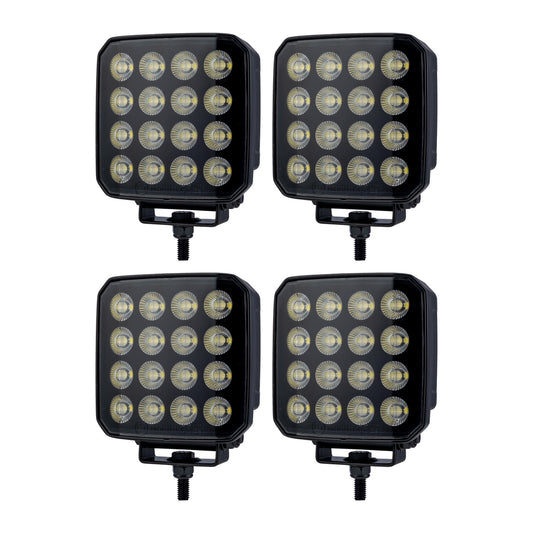 Revon 64W LED-työvalo, 4 kpl paketti