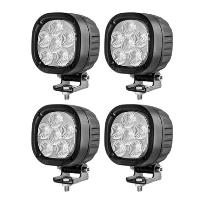 Revon 90W 7200lm LED-työvalo, 4 kpl paketti