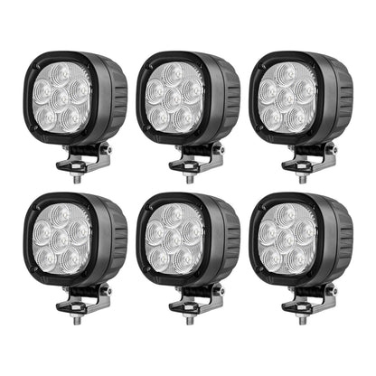 Revon 90W 7200lm LED-työvalo, 6 kpl paketti